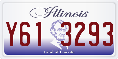 IL license plate Y613293