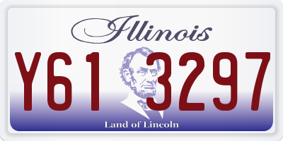 IL license plate Y613297