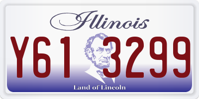IL license plate Y613299