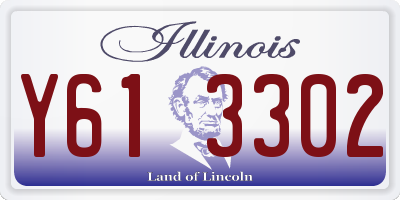 IL license plate Y613302