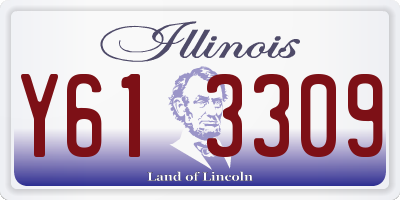 IL license plate Y613309