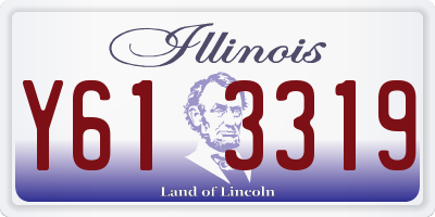 IL license plate Y613319