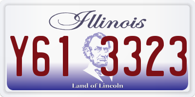 IL license plate Y613323
