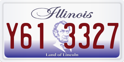 IL license plate Y613327