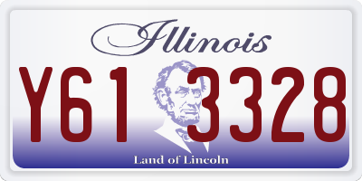 IL license plate Y613328