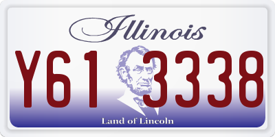 IL license plate Y613338