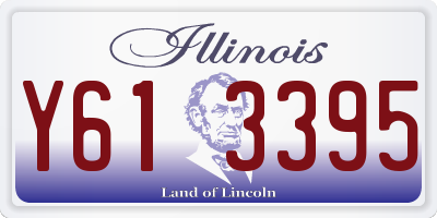 IL license plate Y613395