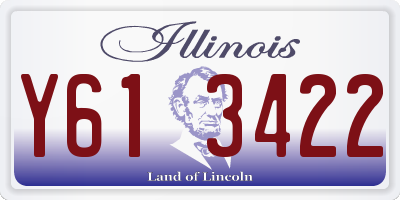 IL license plate Y613422