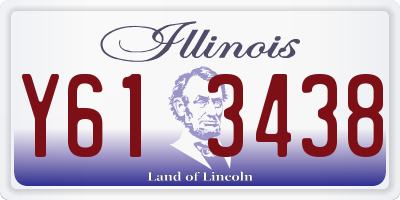 IL license plate Y613438