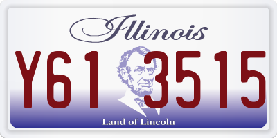 IL license plate Y613515