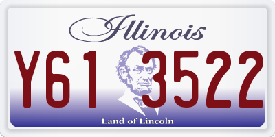 IL license plate Y613522