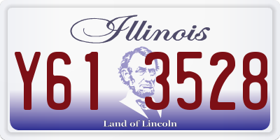 IL license plate Y613528