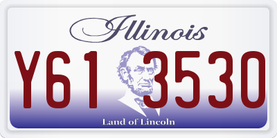 IL license plate Y613530