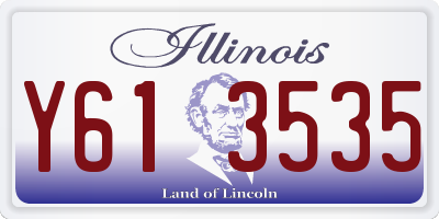 IL license plate Y613535