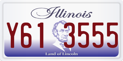IL license plate Y613555