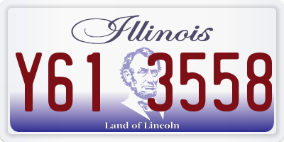 IL license plate Y613558