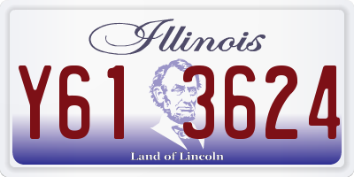 IL license plate Y613624