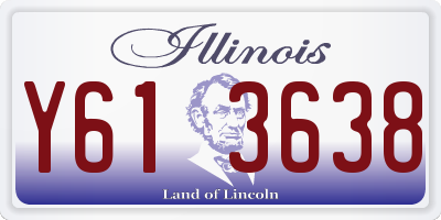 IL license plate Y613638