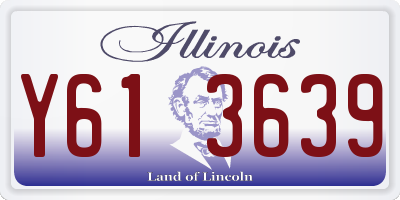 IL license plate Y613639