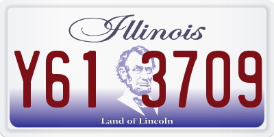 IL license plate Y613709