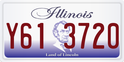 IL license plate Y613720