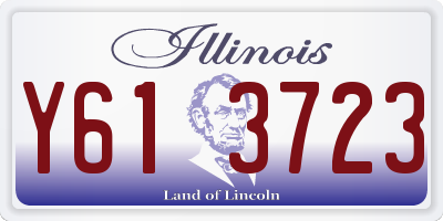 IL license plate Y613723