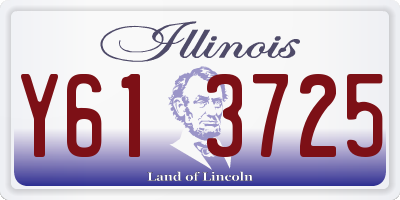 IL license plate Y613725