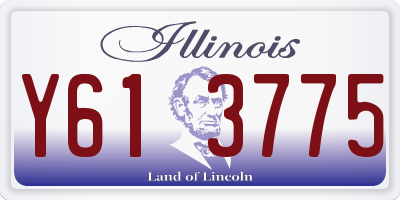 IL license plate Y613775