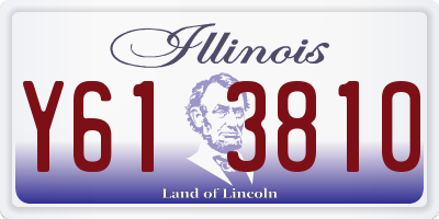 IL license plate Y613810