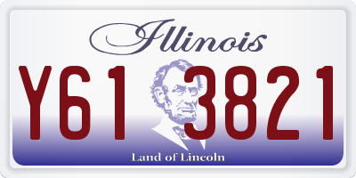 IL license plate Y613821