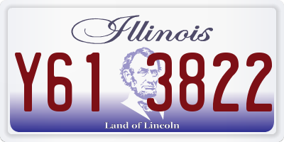 IL license plate Y613822