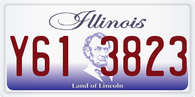 IL license plate Y613823