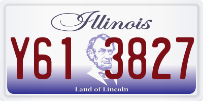 IL license plate Y613827