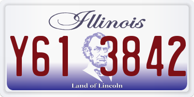 IL license plate Y613842