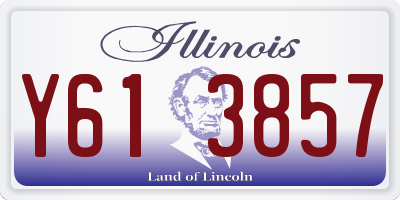 IL license plate Y613857