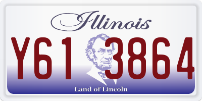 IL license plate Y613864