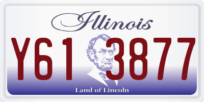 IL license plate Y613877