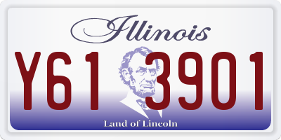 IL license plate Y613901