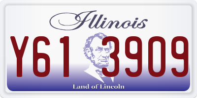 IL license plate Y613909
