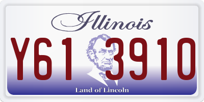 IL license plate Y613910