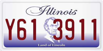 IL license plate Y613911
