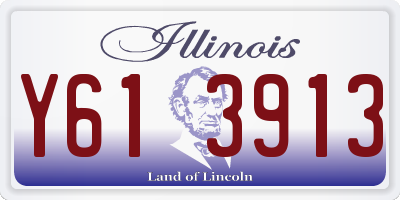 IL license plate Y613913