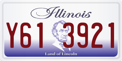 IL license plate Y613921