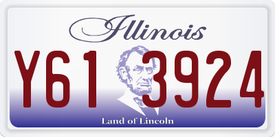 IL license plate Y613924