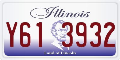 IL license plate Y613932