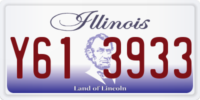 IL license plate Y613933