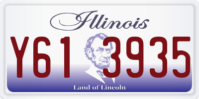IL license plate Y613935