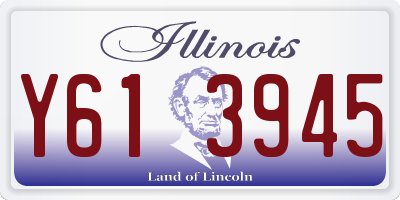 IL license plate Y613945