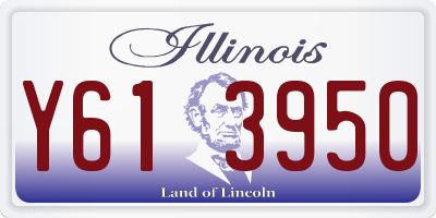IL license plate Y613950