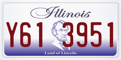 IL license plate Y613951